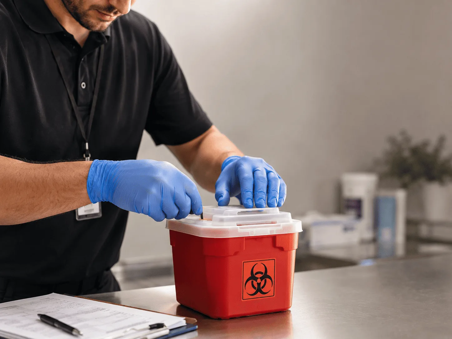 Why choose Sharps Waste Disposal in Bidwell, OH